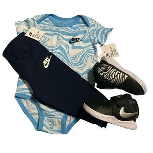 Nike Blue Kids One Piece Set